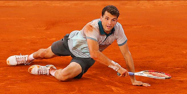 Drama, tears and tantrums as Dimitrov knocks out Djokovic in&nbsp;Madrid