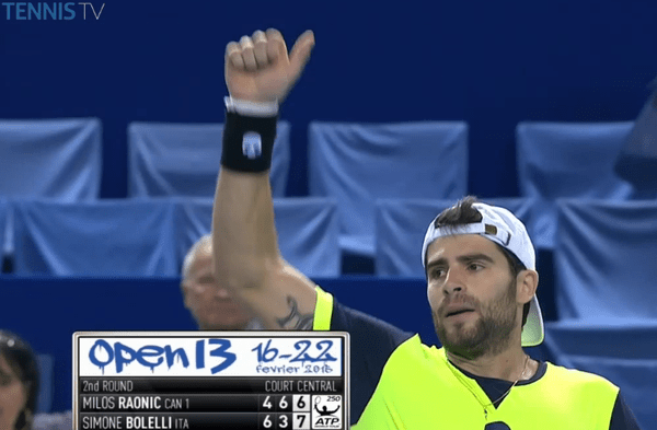 Open 13 Thursday Review: Raonic Upset by&nbsp;Bolelli