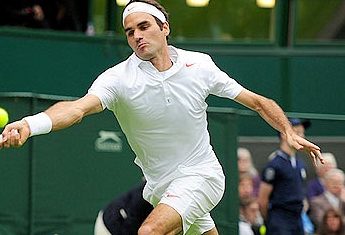 Federer’s eighth Wimbledon title one match away