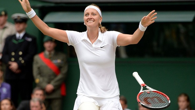 Petra Kvitova Knocks out Genie Bouchard to win second wimbledon title wimbledon