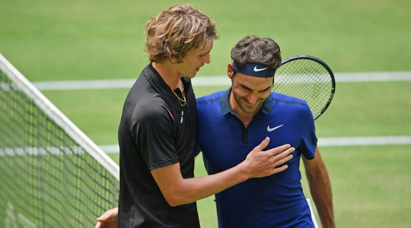 Zverev defeats Federer
