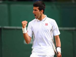 Novak Djokovic goes into the final against Murray as the favorite (thanks to www.thebacklot.com)