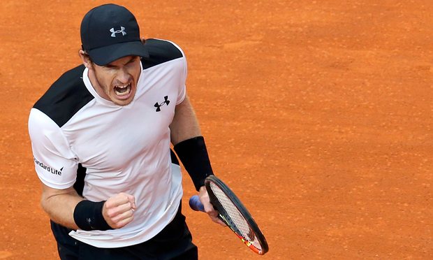 Rome Final Andy Murray Defeats Novak Djokovic on Final Stretch to Roland Garros Five&nbsp;Points